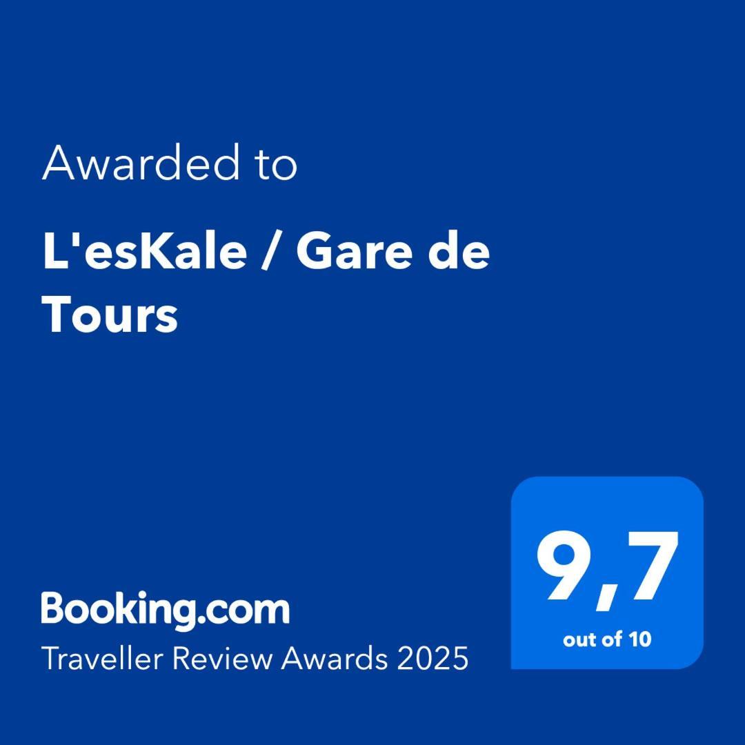 L'Eskale / Gare De Toursアパートメント エクステリア 写真
